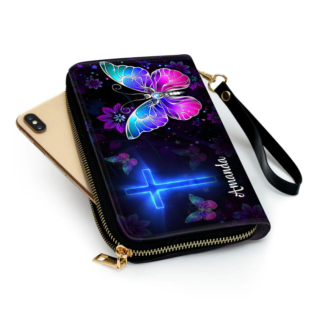 1 Corinthians 16:14 Personalized Leather Long Wallets - Unique Personalized Leather Long Wallets - AT4080837 - Image 5