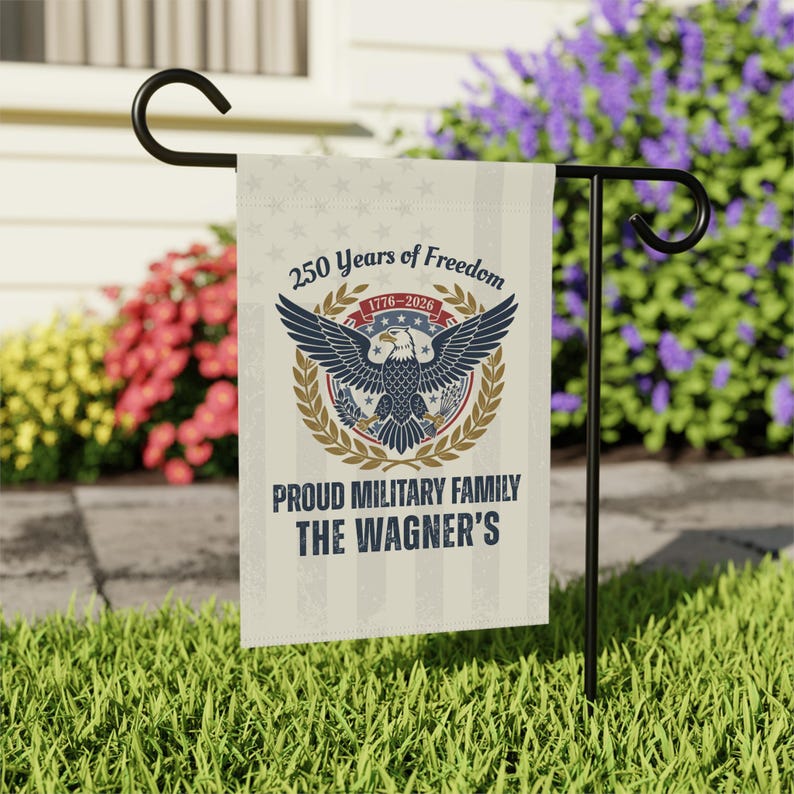 250 Years Of Freedom 1776 Veteran Family Flag - Gift For Patriotic, Veterans | HN02 - Image 2
