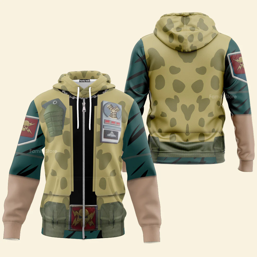 Small Soldiers Commando Elite Costume Cosplay Hoodie - Image 3
