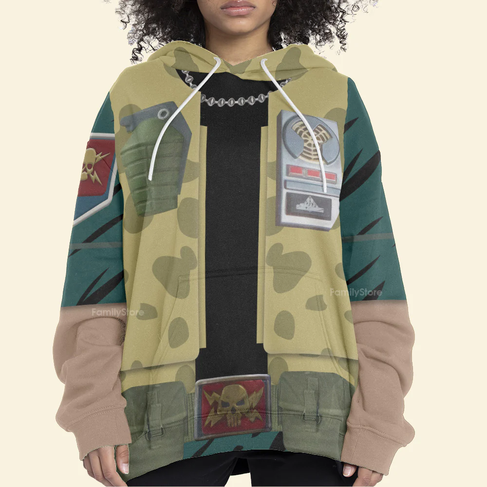 Small Soldiers Commando Elite Costume Cosplay Hoodie - Image 5