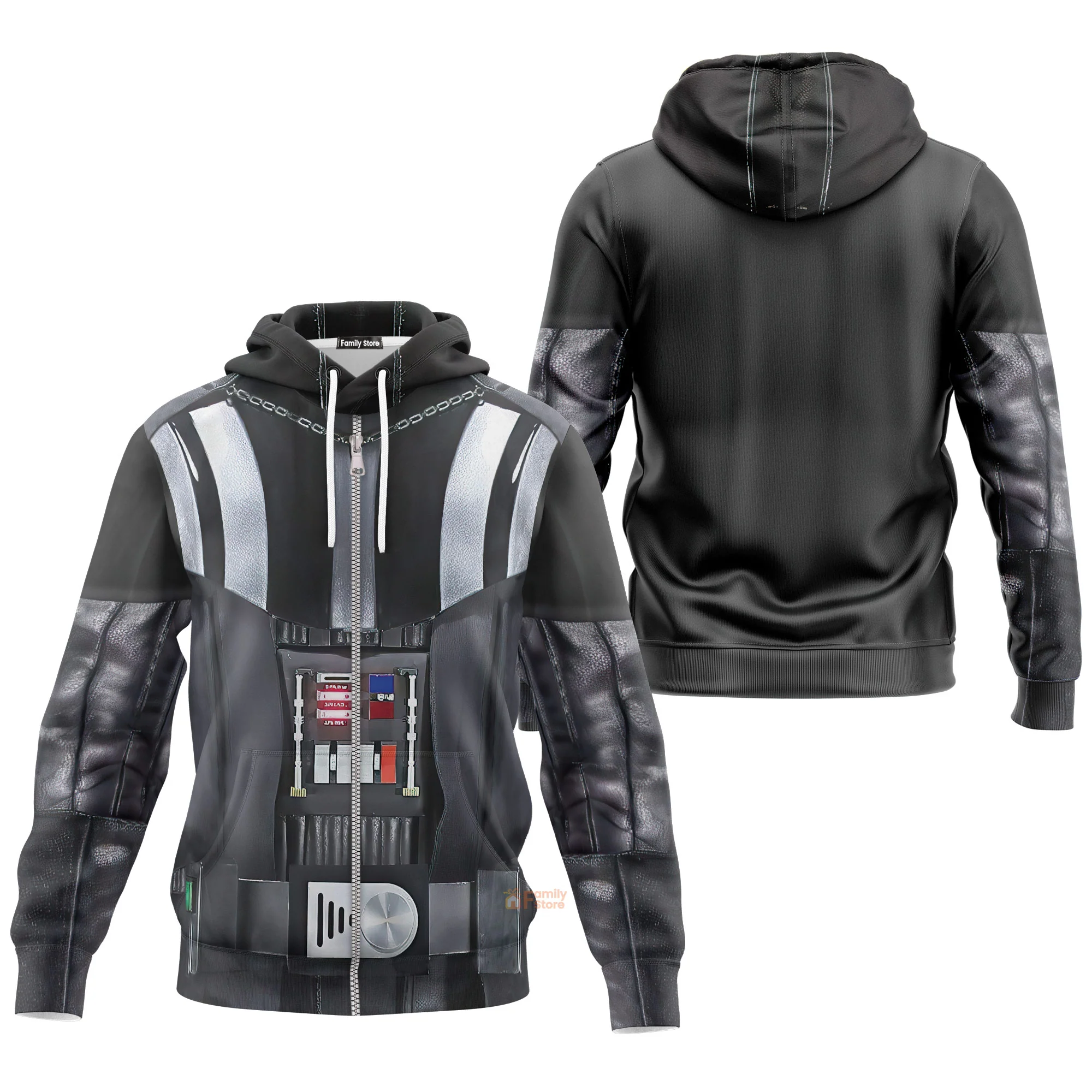 Stwa DaVa Costumes Cosplay - All Over Print Hoodie - Image 4