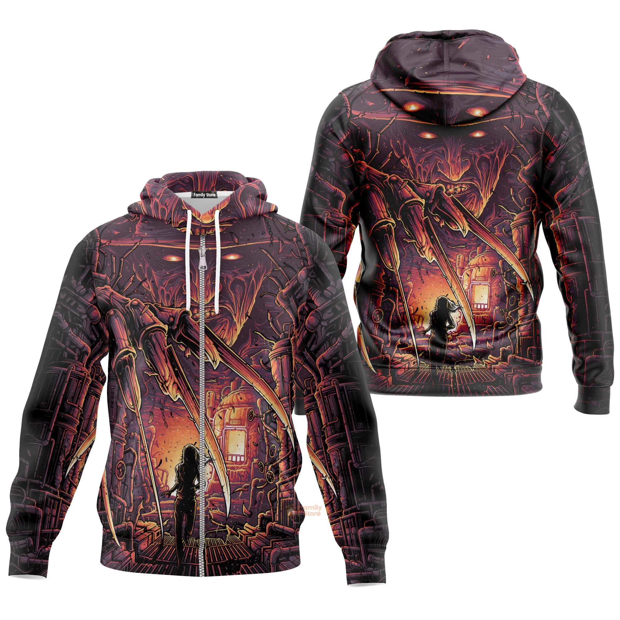 Freddy Krueger Hoodie For Men And Women - Image 4