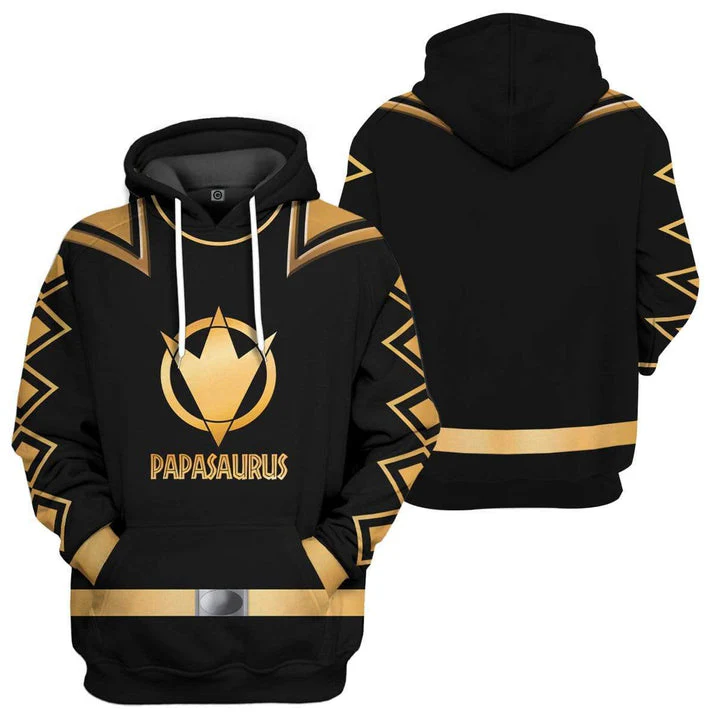 Papasaurus Apparel Hoodie - Image 3