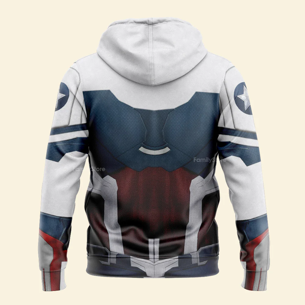 Sam Wilson Captain America Hoodie For Men And Women - Image 4