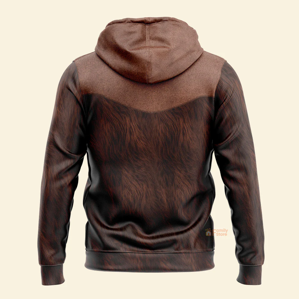 Stwa Ewok Costume Cosplay - Hoodie - Image 4