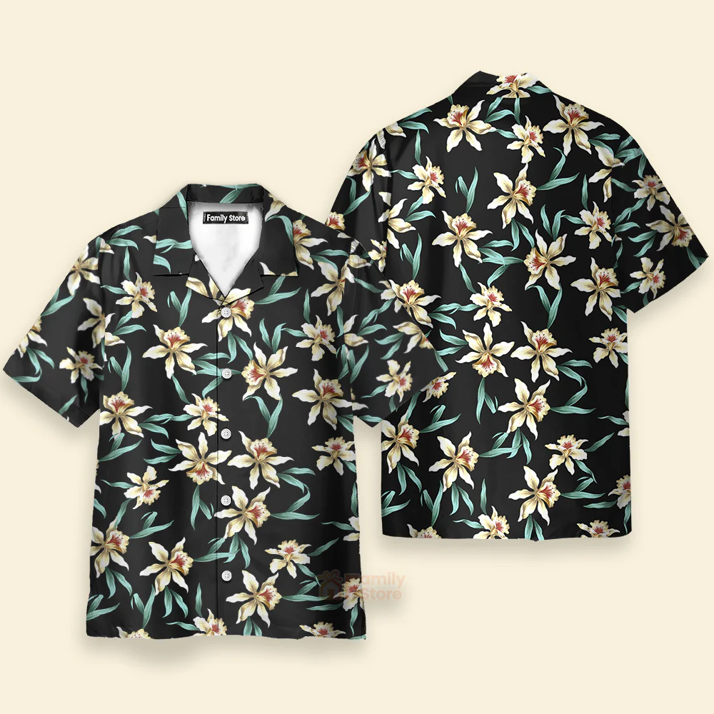Tom Selleck Magnum Pi Star Orchid Custom Hawaii Shirt - Image 2