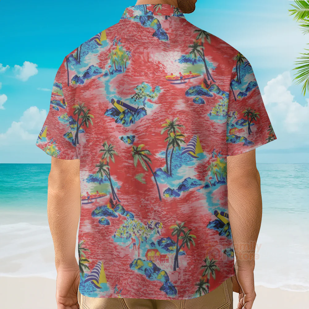 True Romance Clarence Worley Vintage Hawaiian Shirt - Image 5
