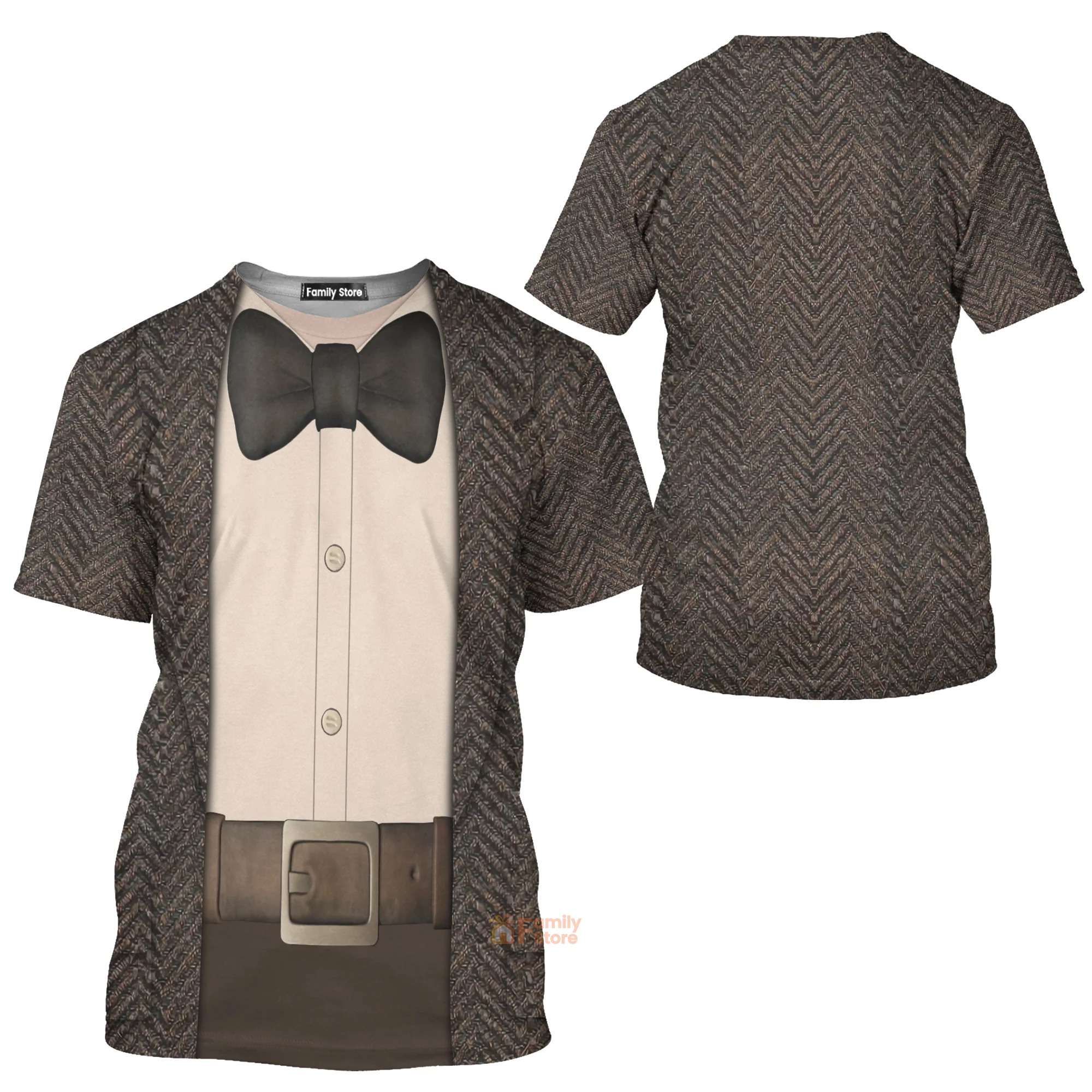 UP Carl Fredricksen Costume T-Shirts For Men - Image 3