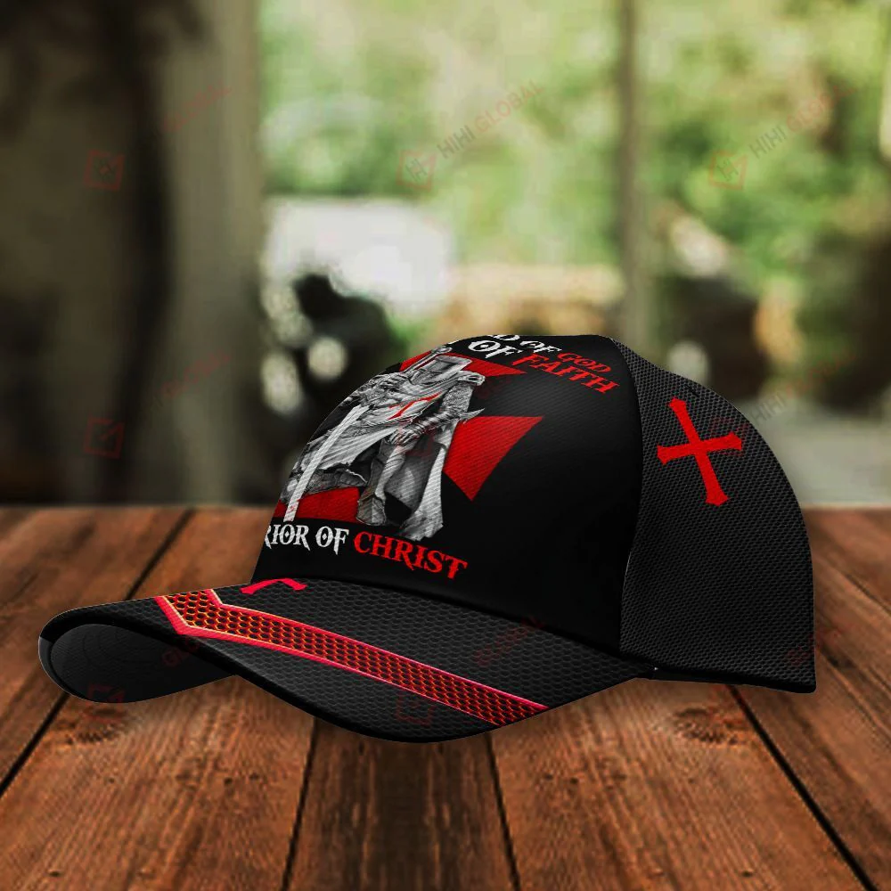 Warrior of Christ Knight Christian - Classic Cap for God Jesus - Image 2