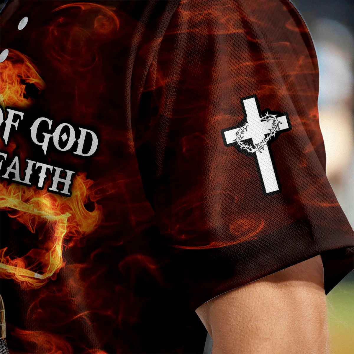 A Child of God A man of Faith Baseball Jersey Bundle - Image 5