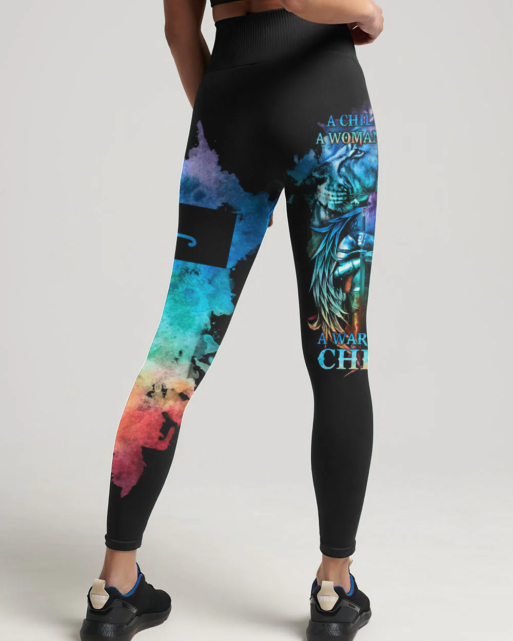 A Child Of God A Woman Of Faith Lion Warrior Women's All Over Print Shirt - Ri2406235 - Image 17