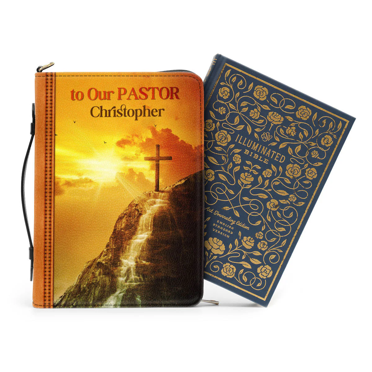 A Love Of God's Word And A Heart For His Flock - Awesome Personalized Bible Covers - AT4082421 - Image 3