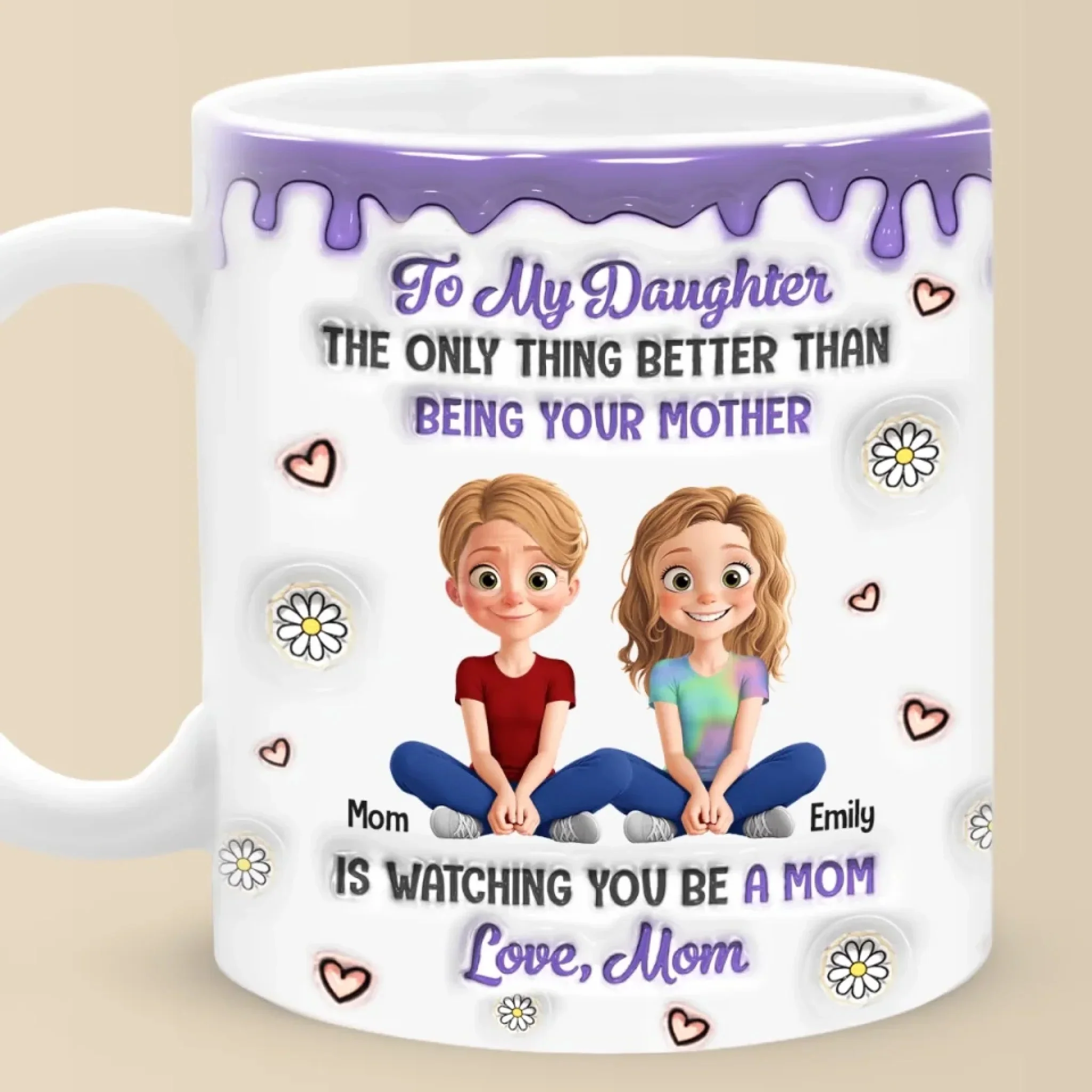 A Mother’s Love Knows No Bounds - Personalized Mug - Gift For Mom, Mother's Day | GR25.Ver2 HN02