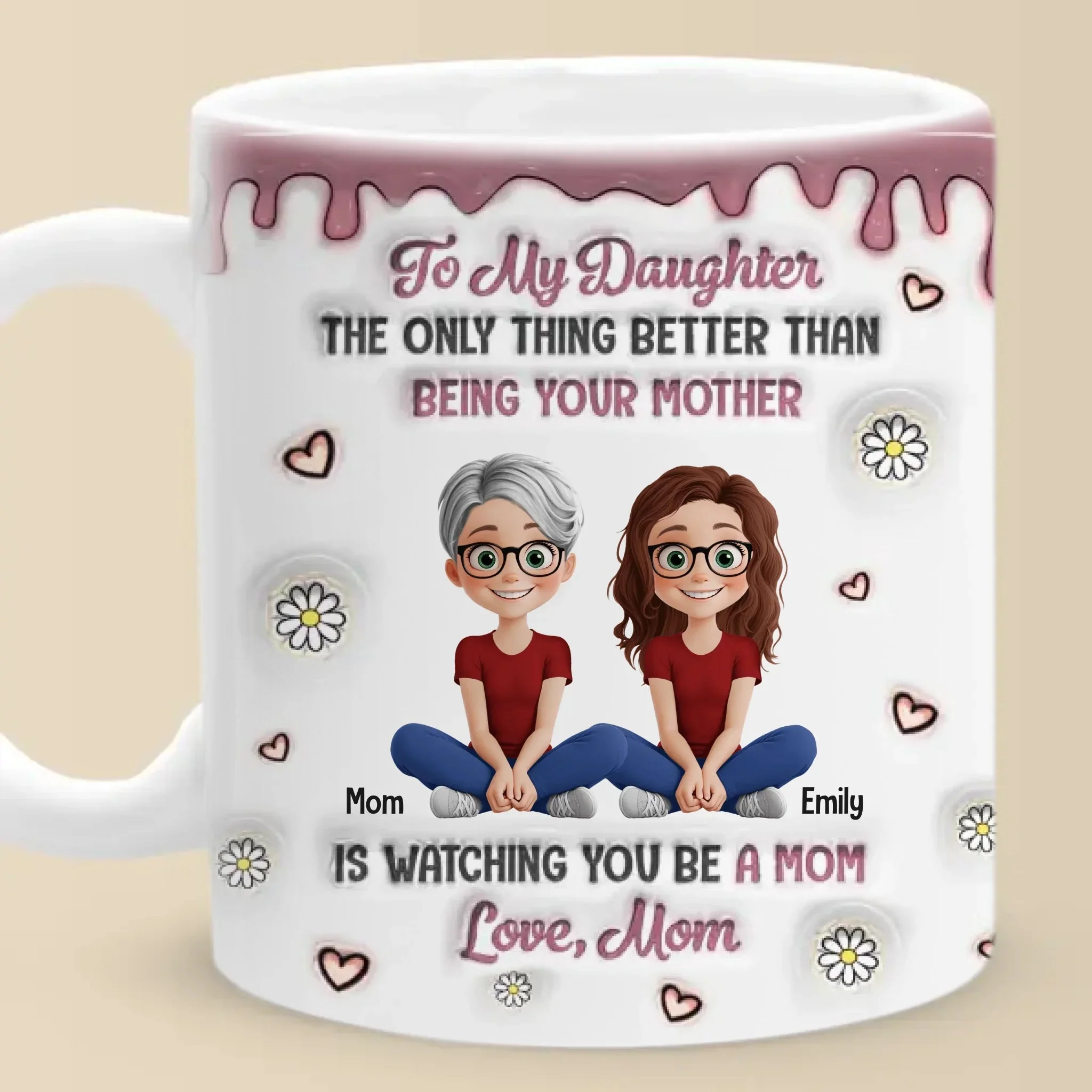A Mother’s Love Knows No Bounds - Personalized Mug - Gift For Mom, Mother's Day | GR25.Ver2 HN02 - Image 3