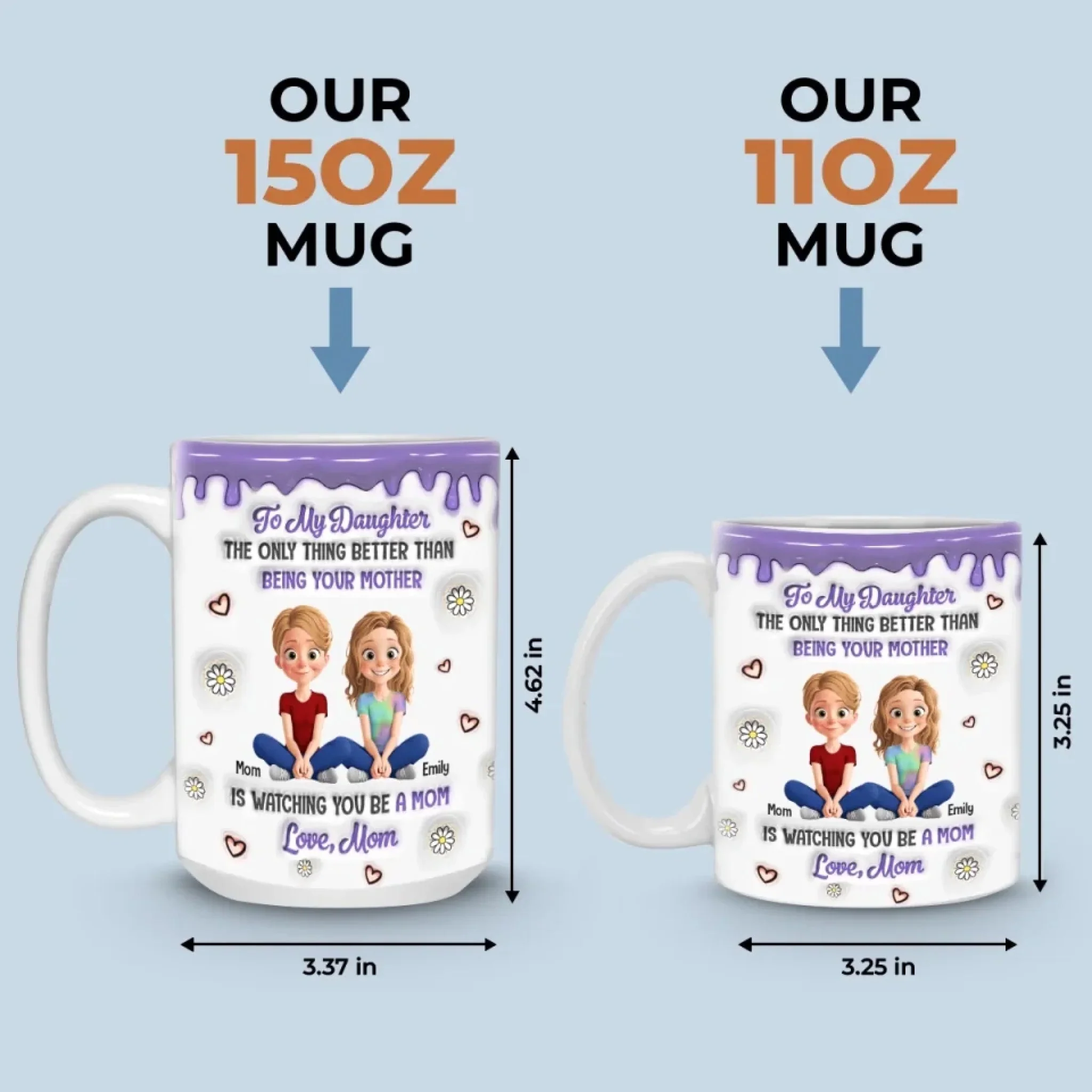 A Mother’s Love Knows No Bounds - Personalized Mug - Gift For Mom, Mother's Day | GR25.Ver2 HN02 - Image 6