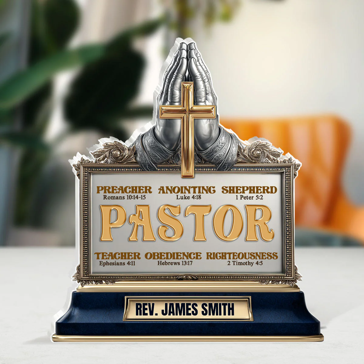 A Servant To All - Personalized Acrylic Plaque TD118 - Image 4