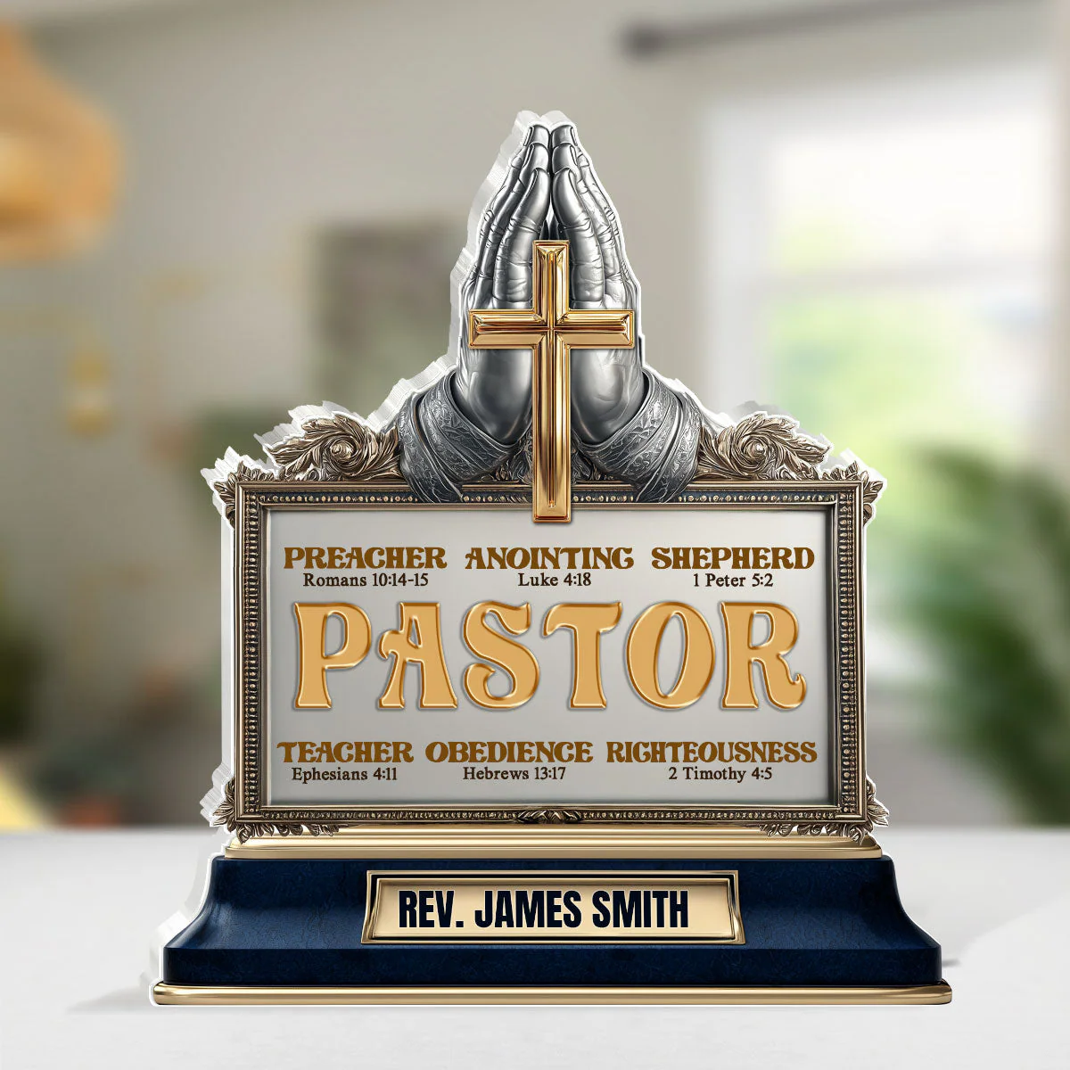 A Servant To All - Personalized Acrylic Plaque TD118 - Image 5