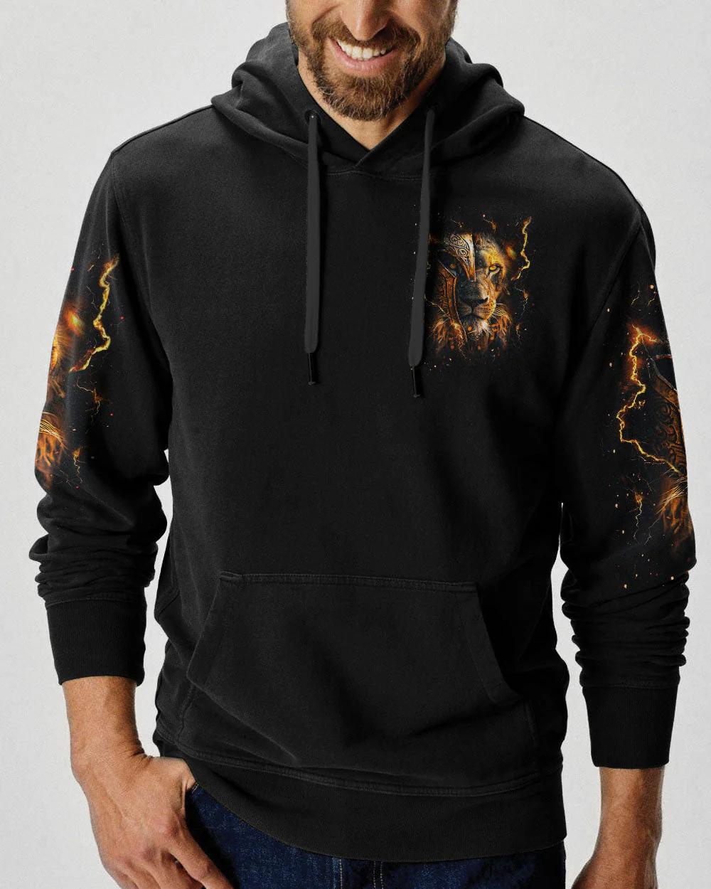 A Warrior Of Christ Lion Men's All Over Print Shirt - Yhhn0702251 - Image 2