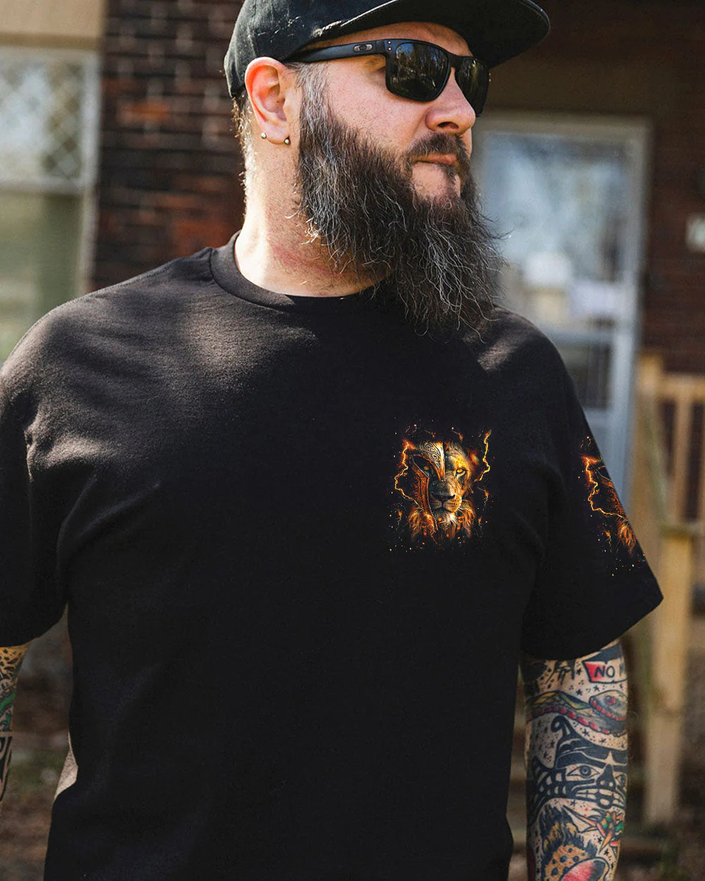 A Warrior Of Christ Lion Men's All Over Print Shirt - Yhhn0702251 - Image 9