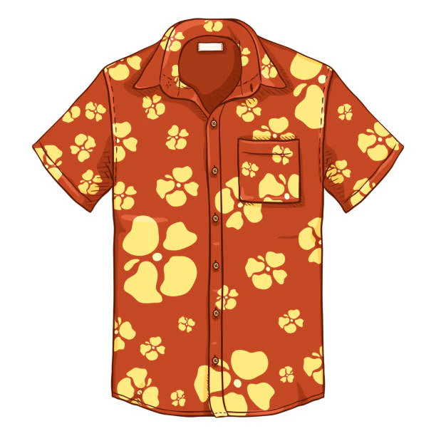 Add on Pocket to Hawaiian Shirt