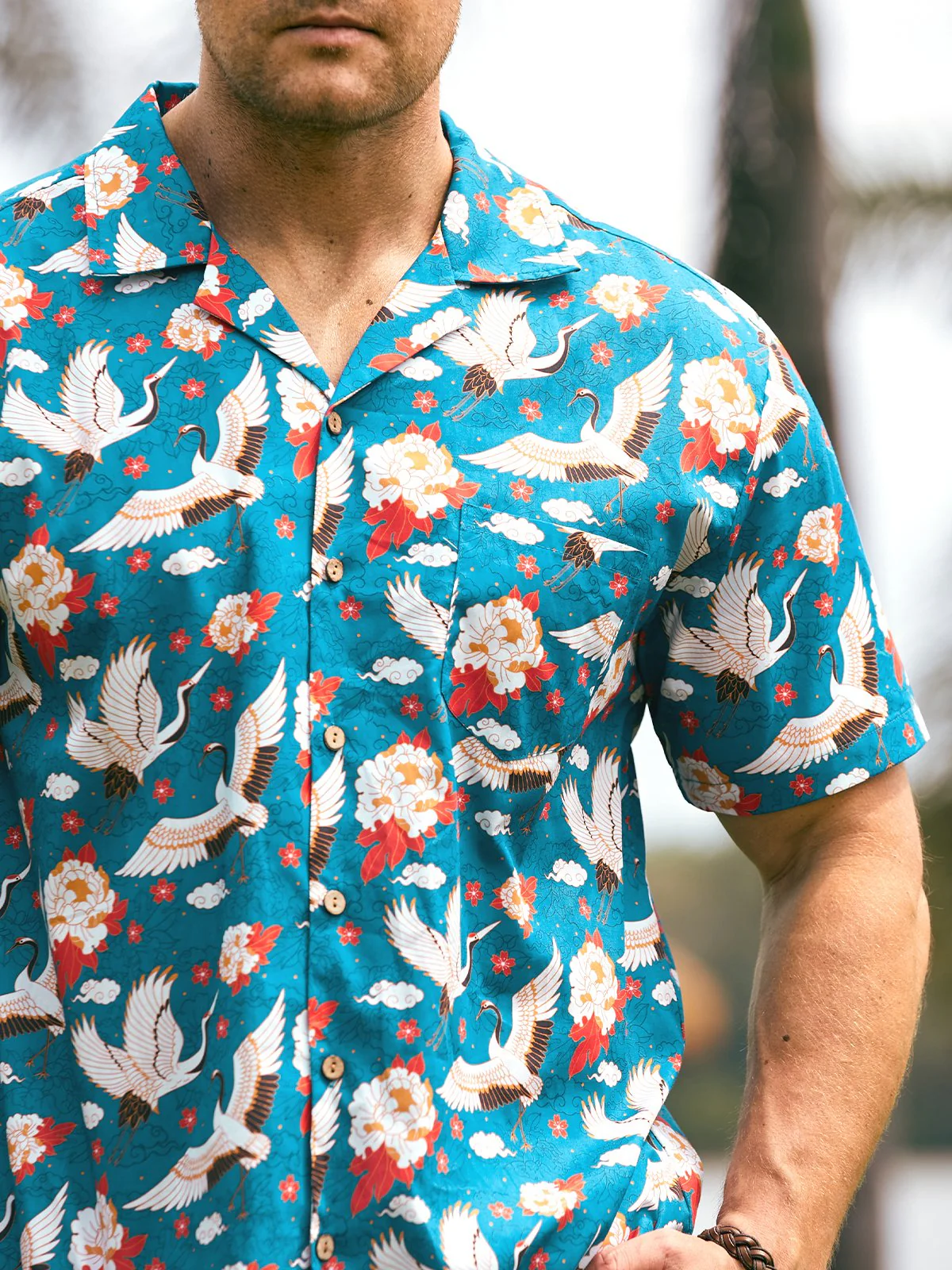 Add on Pocket to Hawaiian Shirt - Image 2