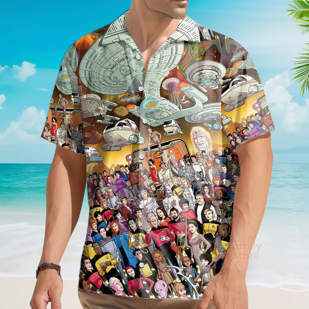 SaTr Alien Nation Hawaiian Shirt For Men And Women - Image 3