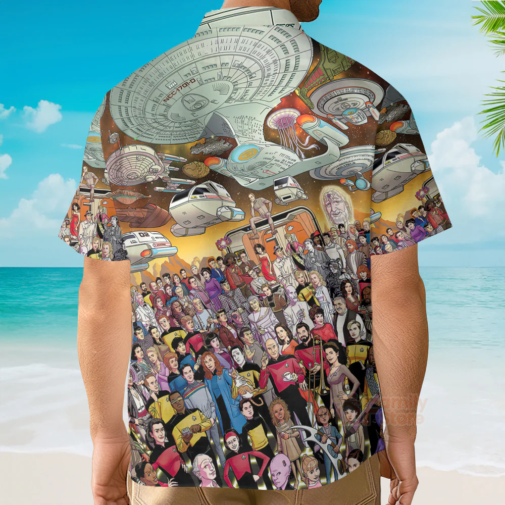 SaTr Alien Nation Hawaiian Shirt For Men And Women - Image 4