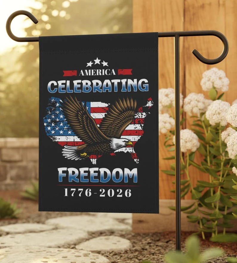 America Celebrating Freedom Bald Eagle Flag - Gift For Patriotic, Veterans | HN02 - Image 4