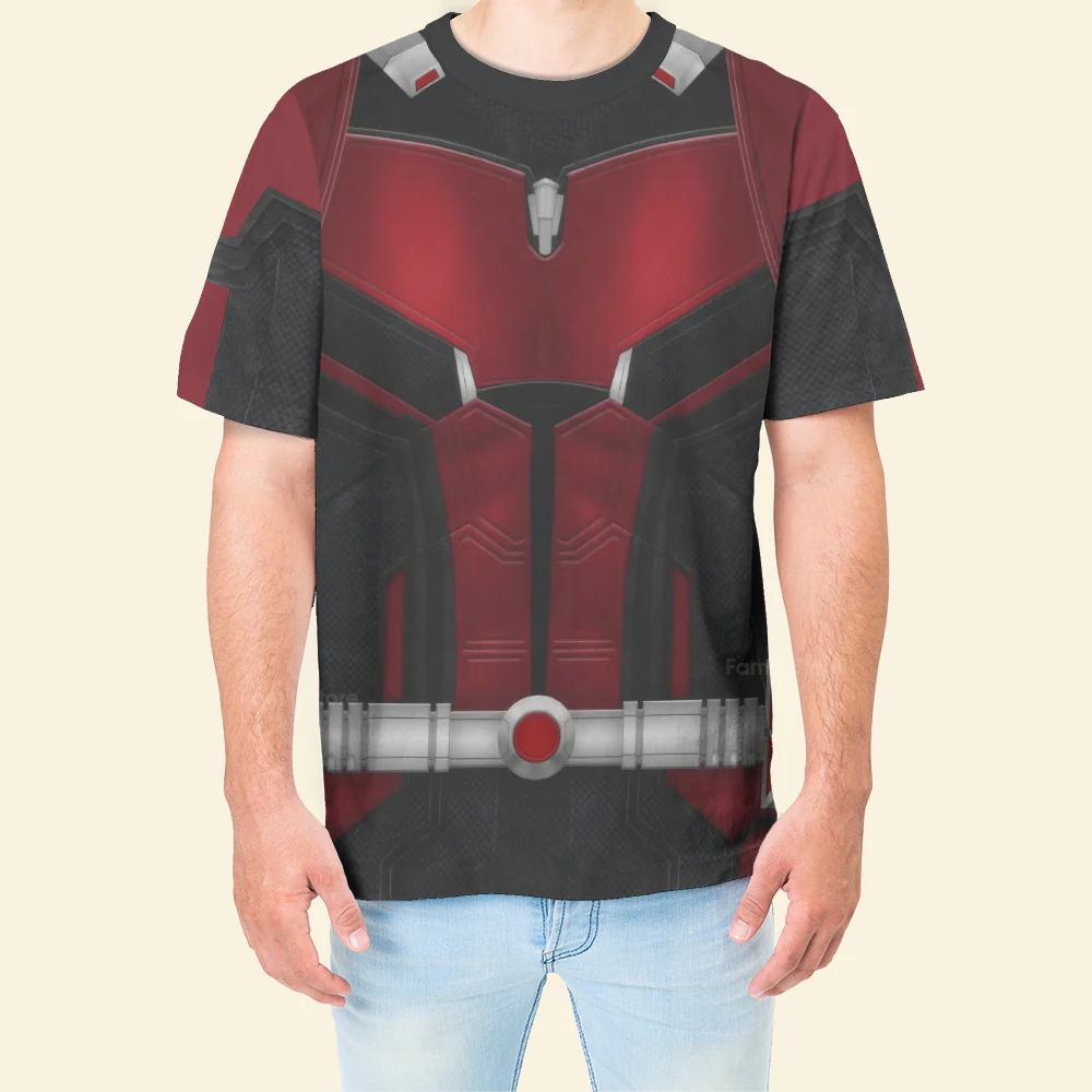 Ant-Man 2 Suit Ant-Man And The Wasp Costume T-Shirt - Image 4