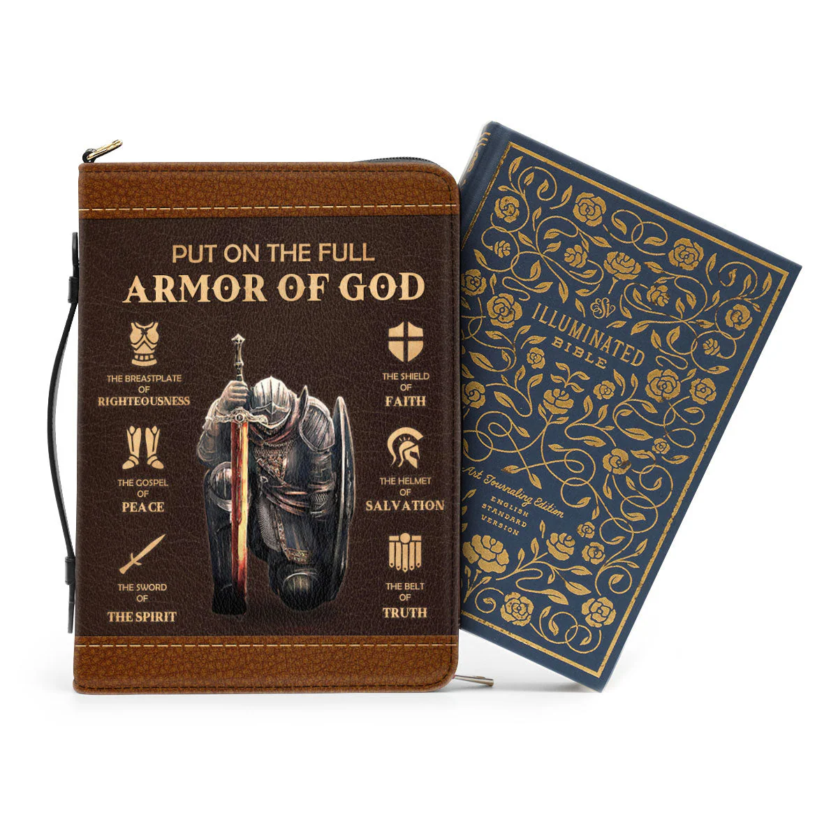 Armor Of God - Personalized Bible Cover TD118 - Image 2