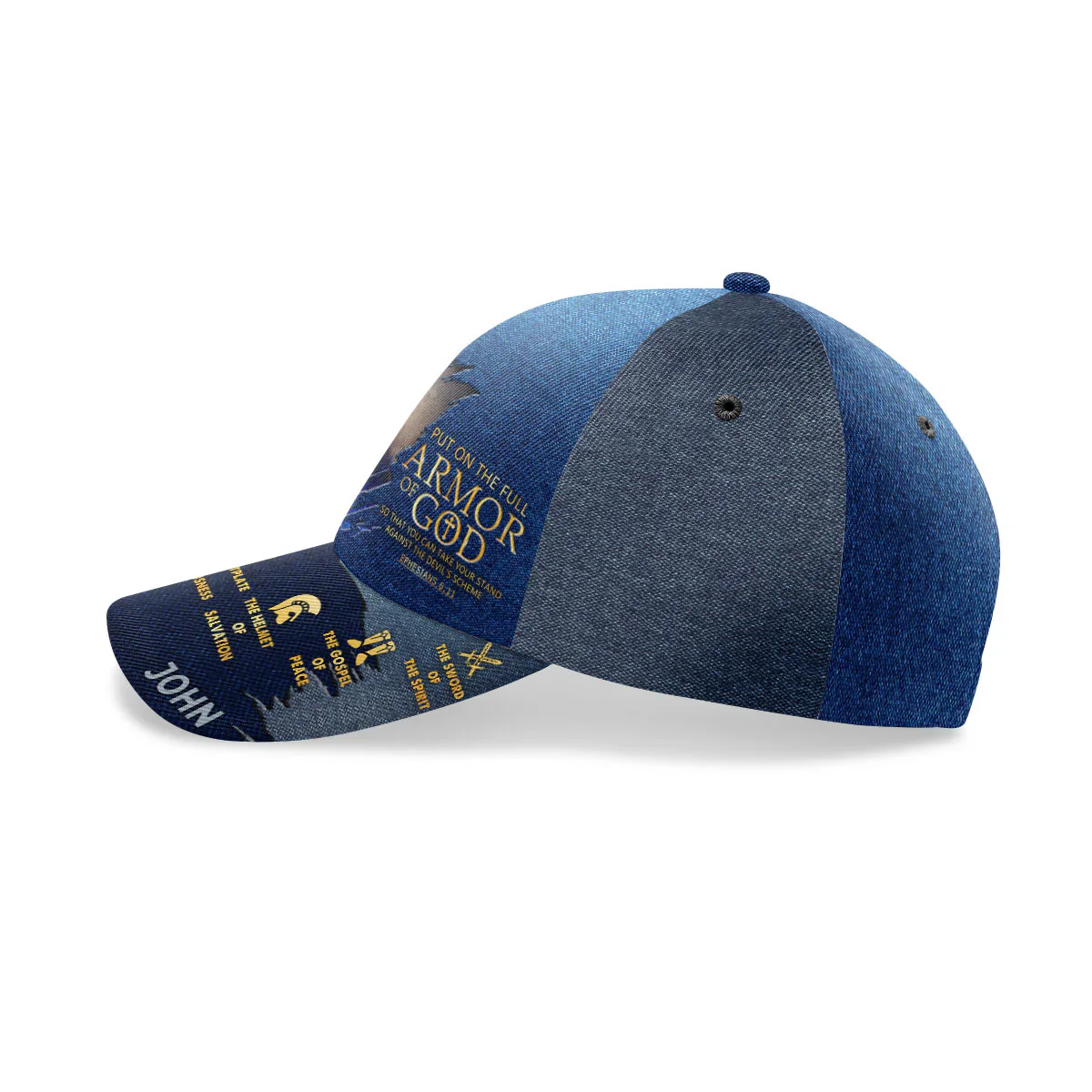 Armor Of God | Personalized Classic Cap - Image 3