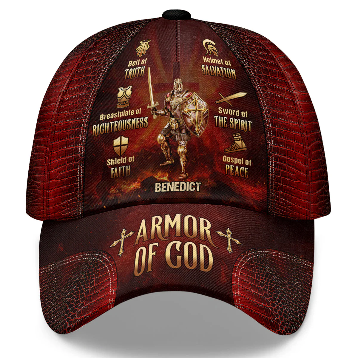 Armor Of God - Personalized Classic Cap TD118