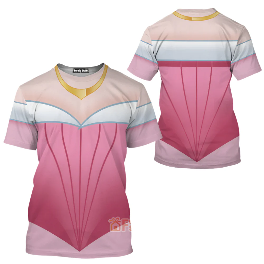 Aurora Princess Cosplay DN Costumes Cosplay - 3D TShirt - Image 2
