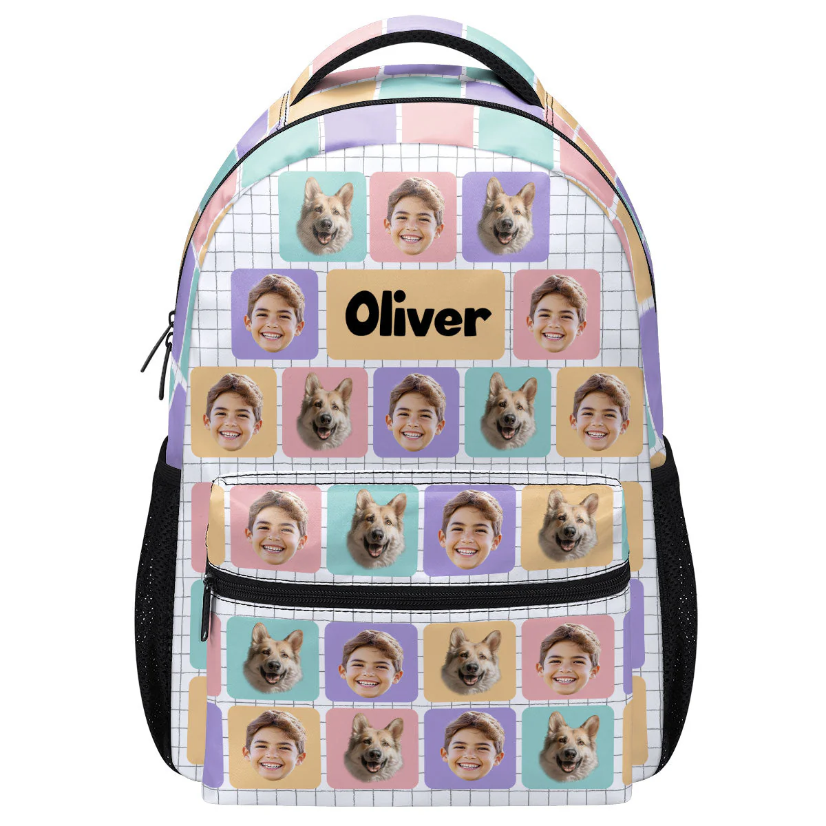 Back To School Custom Photo - Personalized Backpack - Gift For Kids TD118