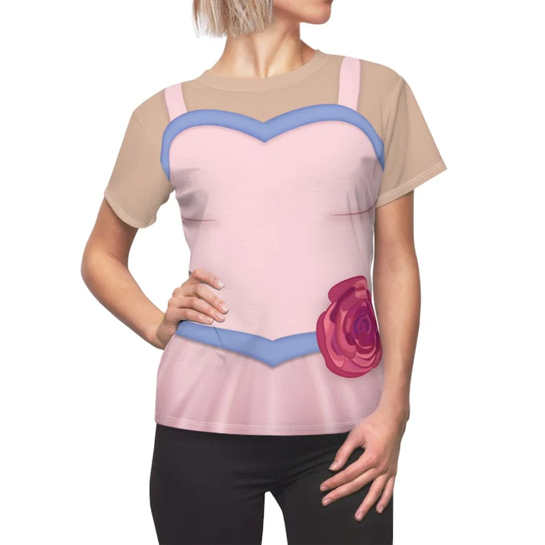 Ballerina Fantasia 2000 Inspired Cosplay T-Shirt - Image 3