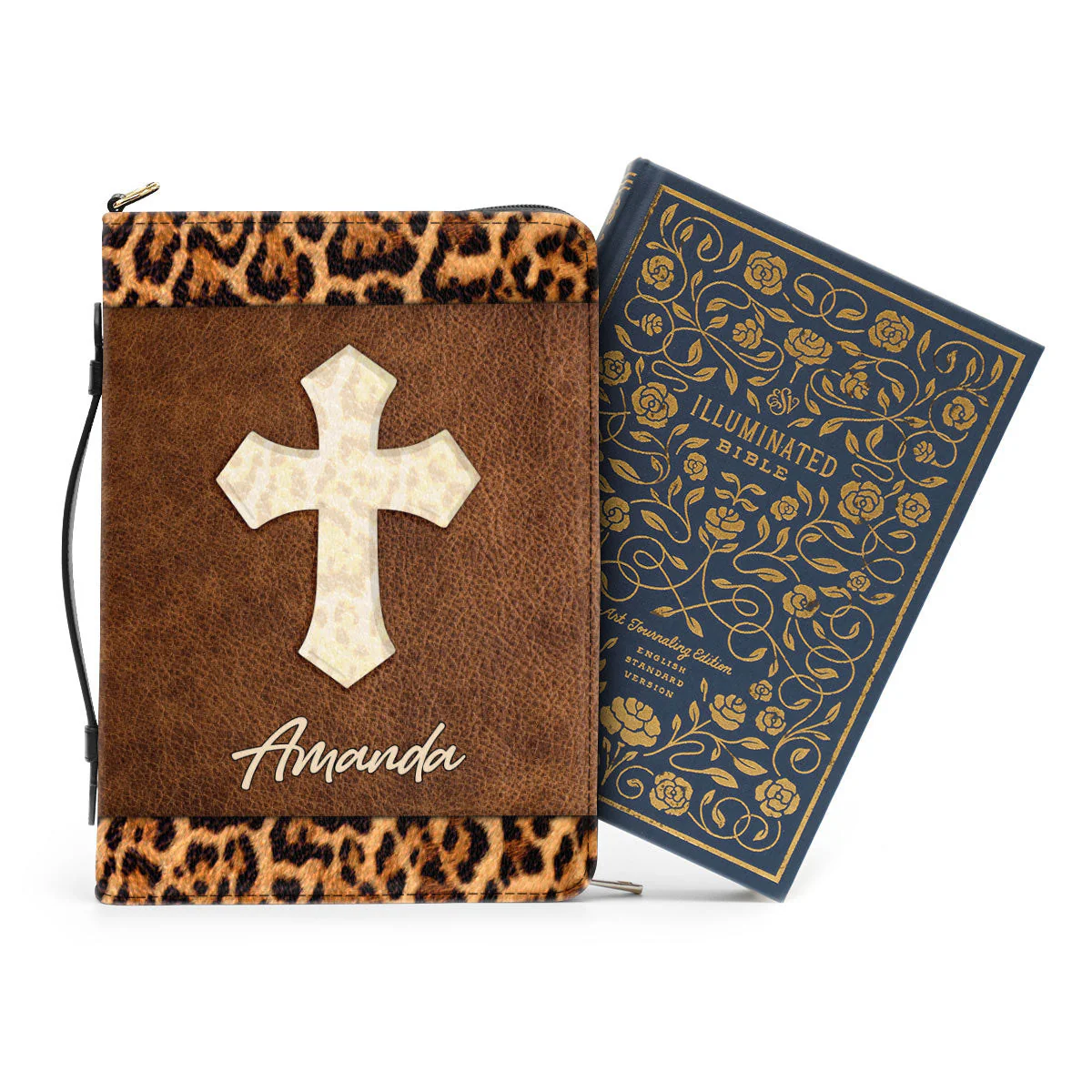 Be Still And Know That I Am God Psalm 4610 - Awesome Personalized Bible Covers - AT4082411 - Image 3