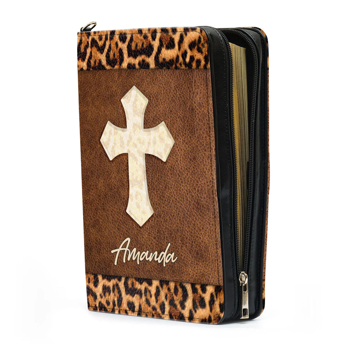 Be Still And Know That I Am God Psalm 4610 - Awesome Personalized Bible Covers - AT4082411 - Image 4