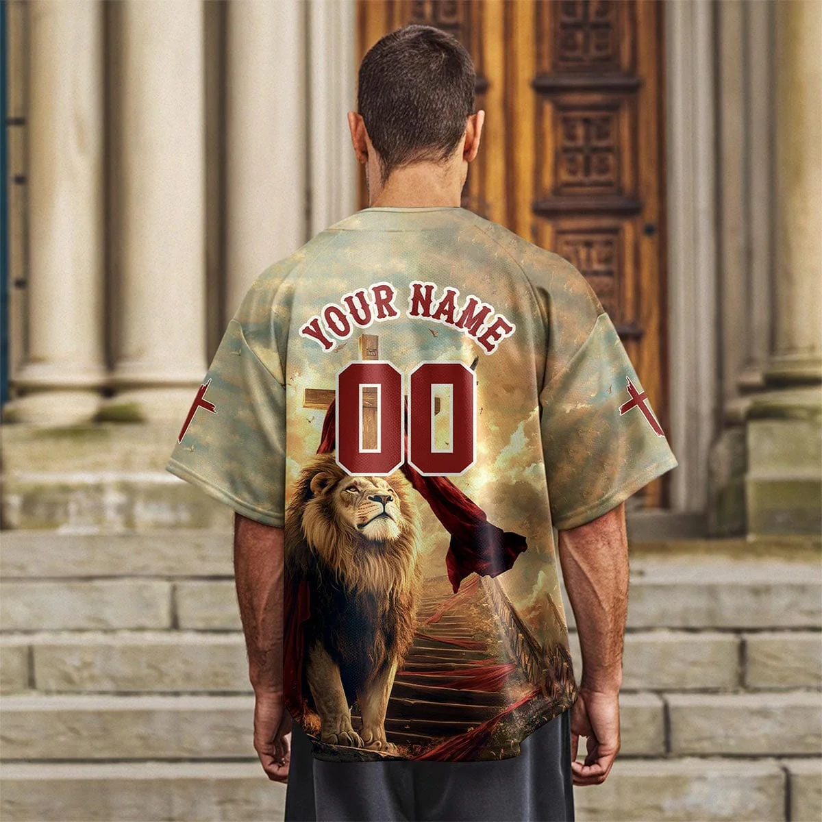 Be Strong and Courageous Baseball Jersey Bundle - Image 8