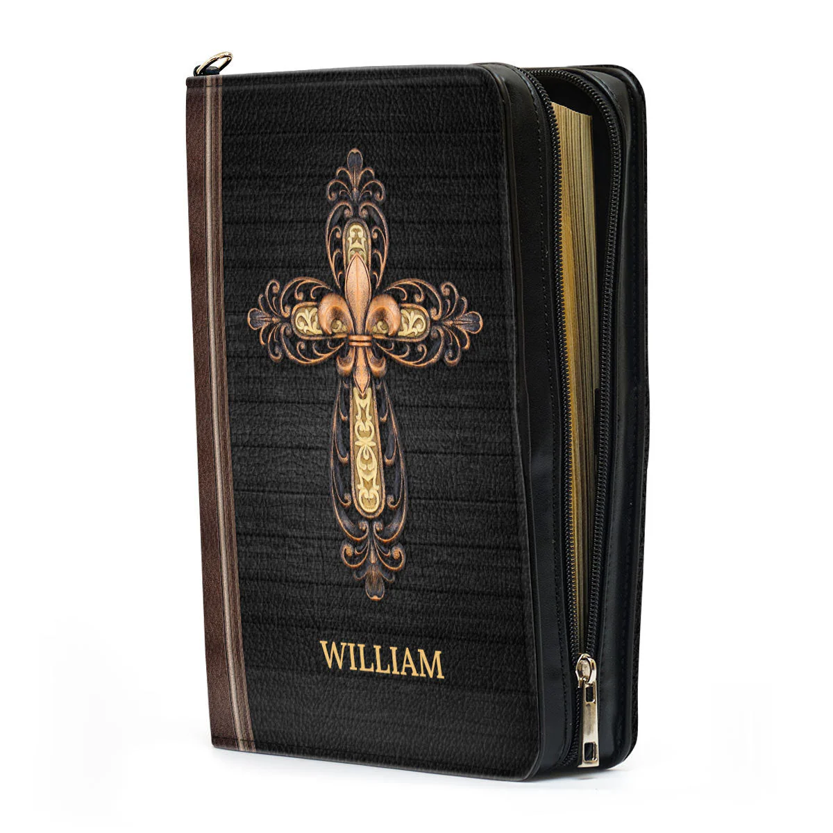 Be Strong And Let Your Heart Take Courage - Beautiful Personalized Bible Covers - AT4082464 - Image 4