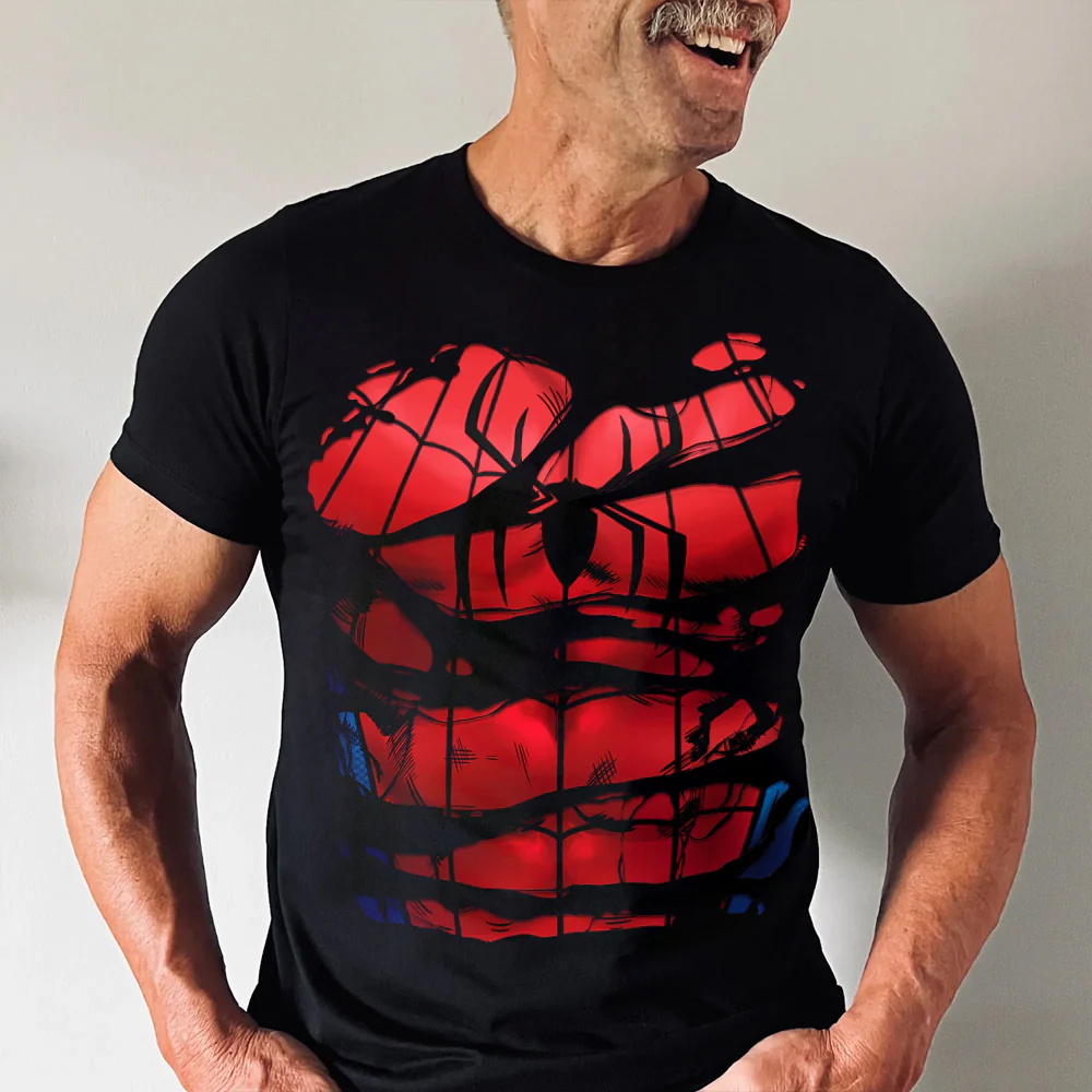 Super Hero Best Dad Ever My Hero Two Side - Gift For Dad - Personalized TShirt CL02 - Image 2