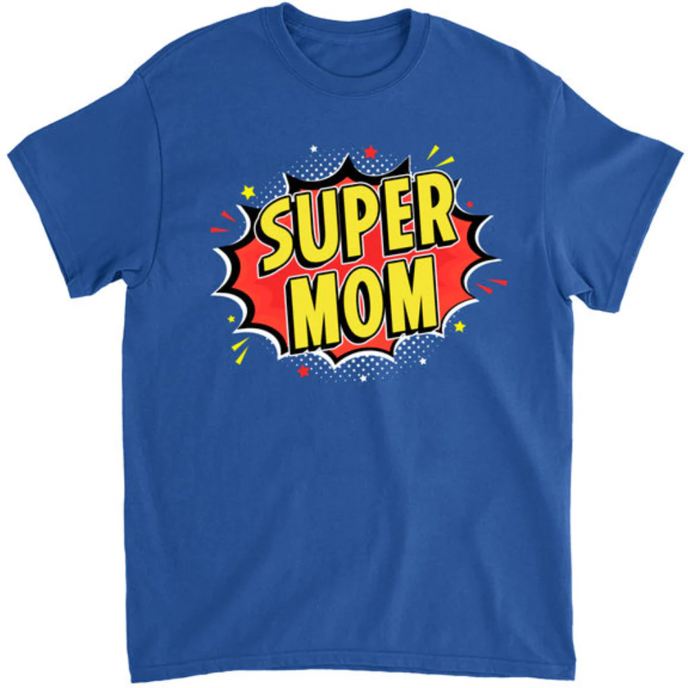 Best Mom Ever Super Mom Comic- Personalized Shirt 2 Side - Gift For Mom - Image 2