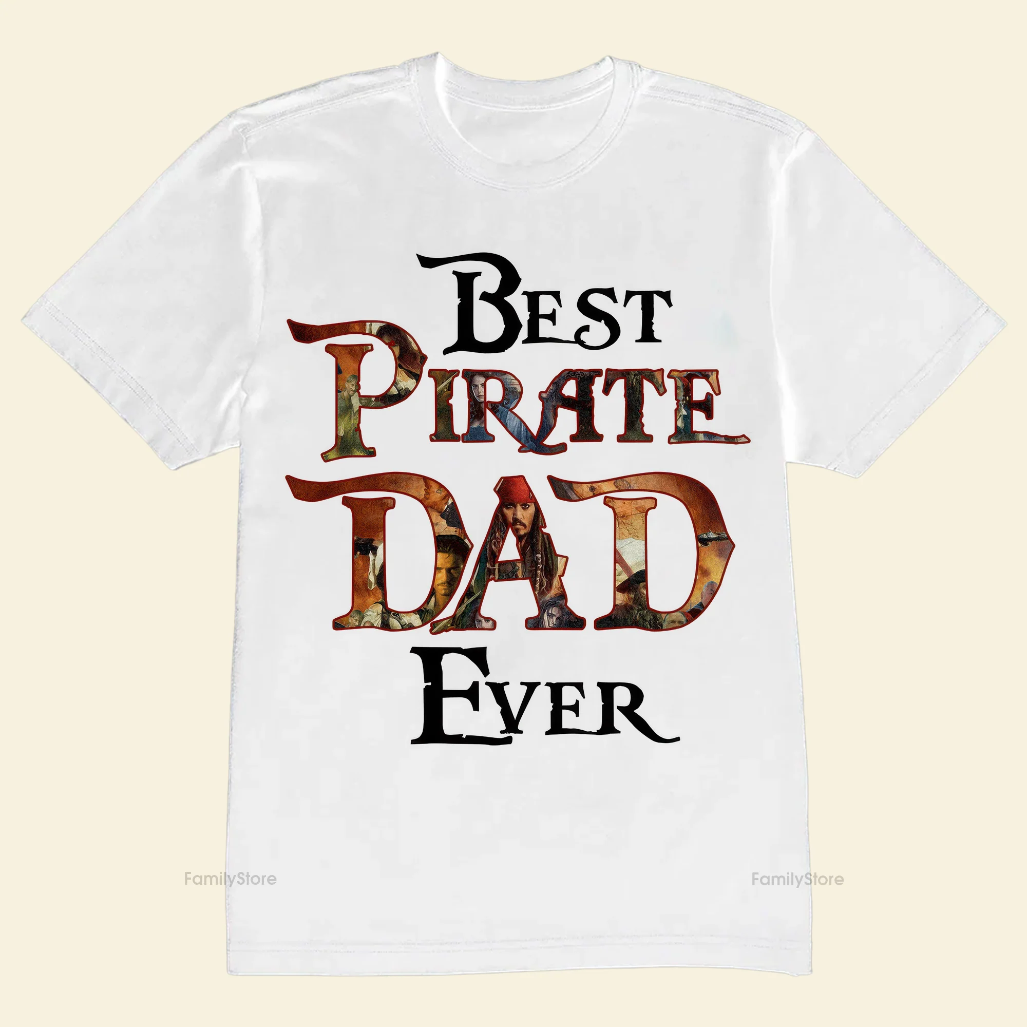 Best Pirate Dad Ever - Personalized Shirt - Gift for Dad - Image 4