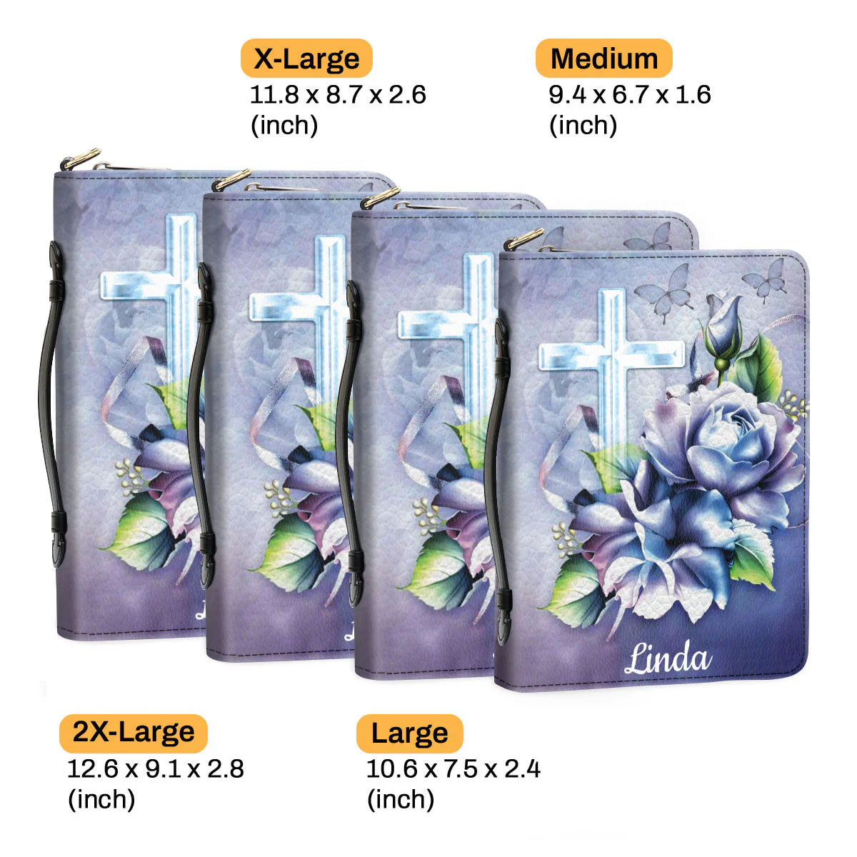 Blessed Is She Who Daily Imparts Nurturing Care And Kindness Of Heart - Personalized Bible Covers - AT4080729 - Image 6