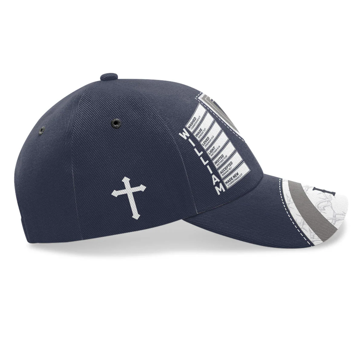 Blessed Is The Man Who Trusts In The Lord - Personalized Classic Cap TD118 - Image 4