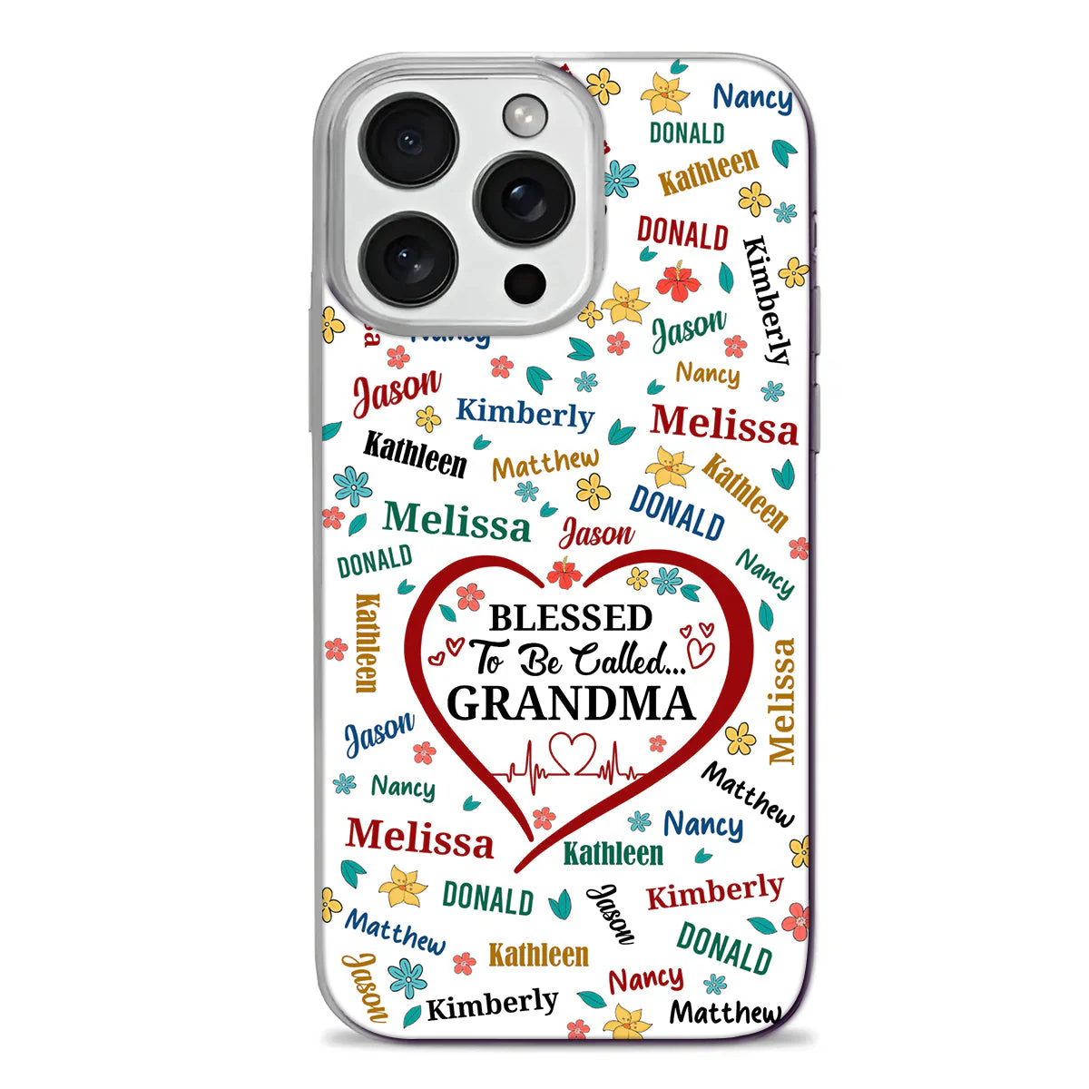Blessed To Be Called - Personalized Phone Case - Christian Gift For Grandma BA01