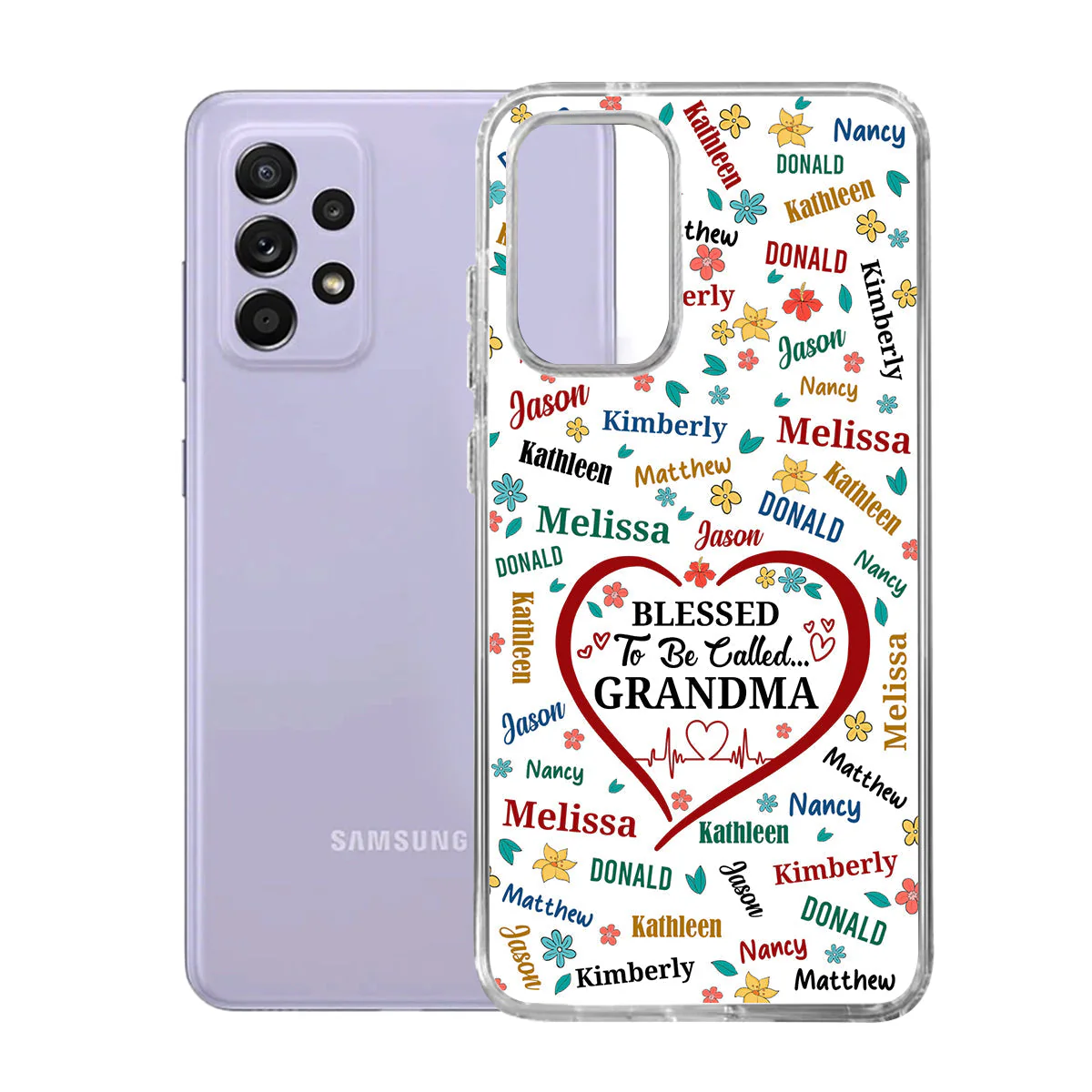 Blessed To Be Called - Personalized Phone Case - Christian Gift For Grandma BA01 - Image 6