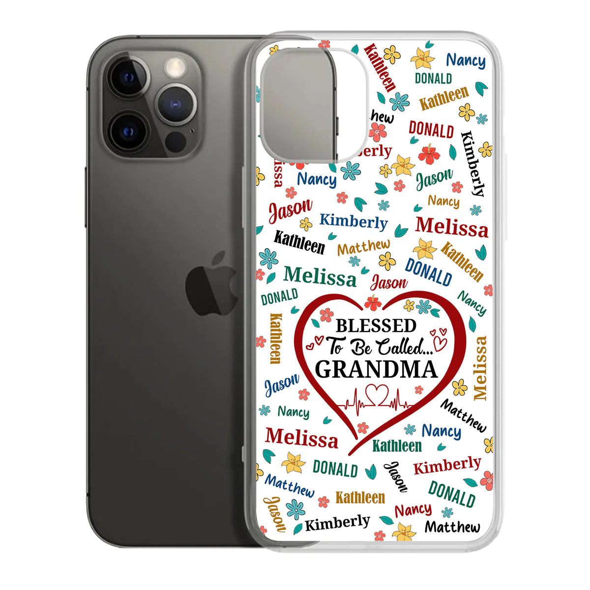 Blessed To Be Called - Personalized Phone Case - Christian Gift For Grandma BA01 - Image 7