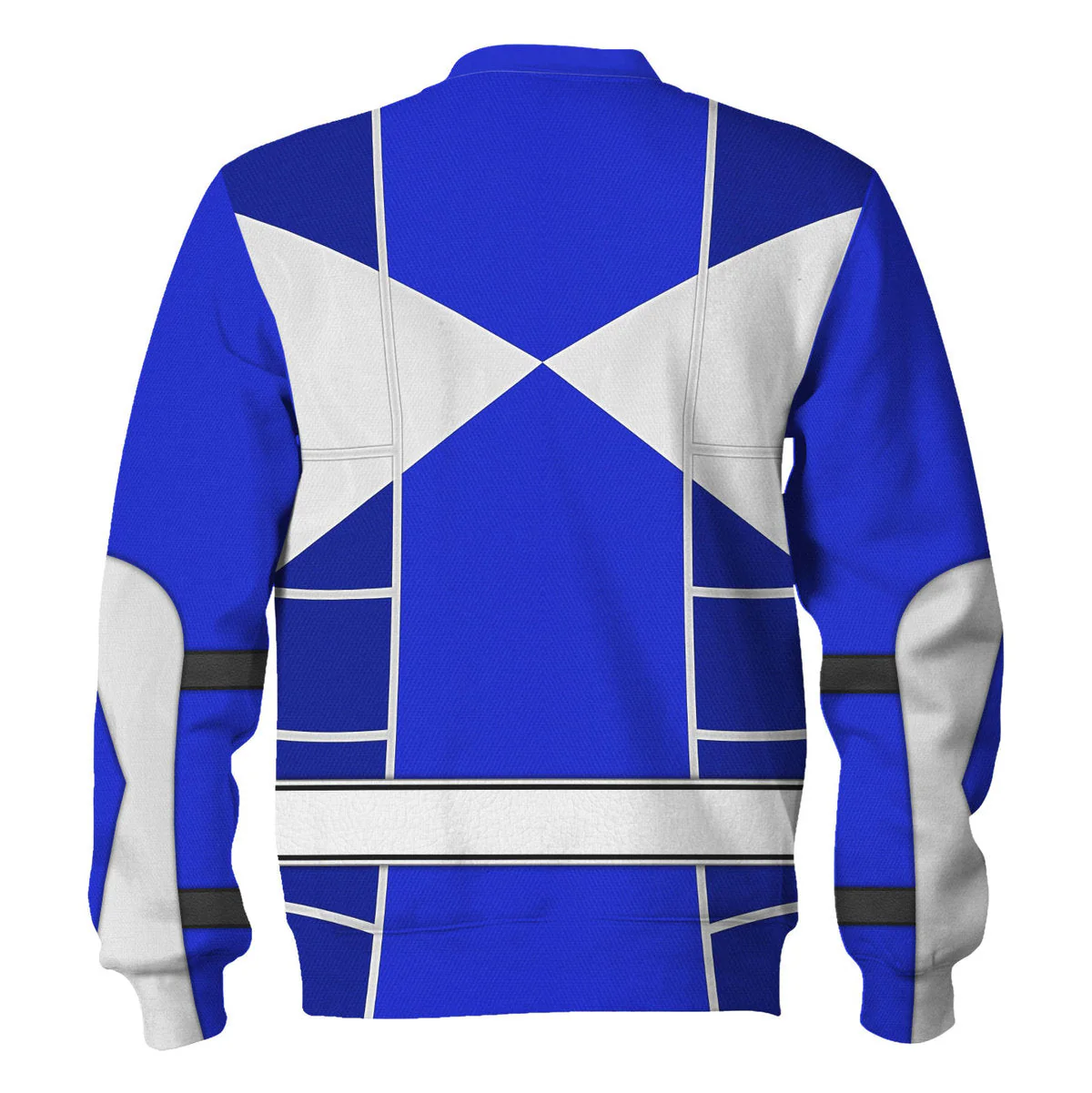 Blue Mighty Morphin Power Ranger Cosplay C2 - Hoodie Set, Sweatshirt, Sweatpants PRHS95 - Image 6