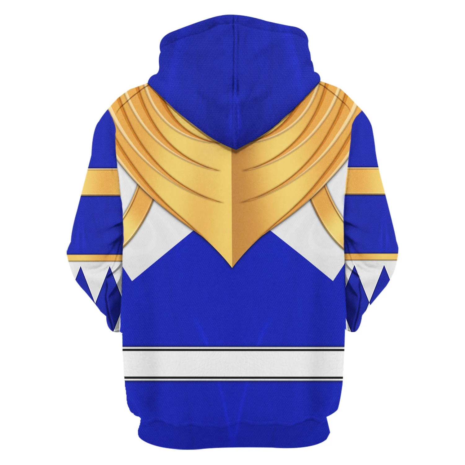 Blue Ranger Dragon Shield  Mighty Morphin Power Ranger - Hoodie Set, Sweatshirt, Sweatpants - PRHS25 - Image 7