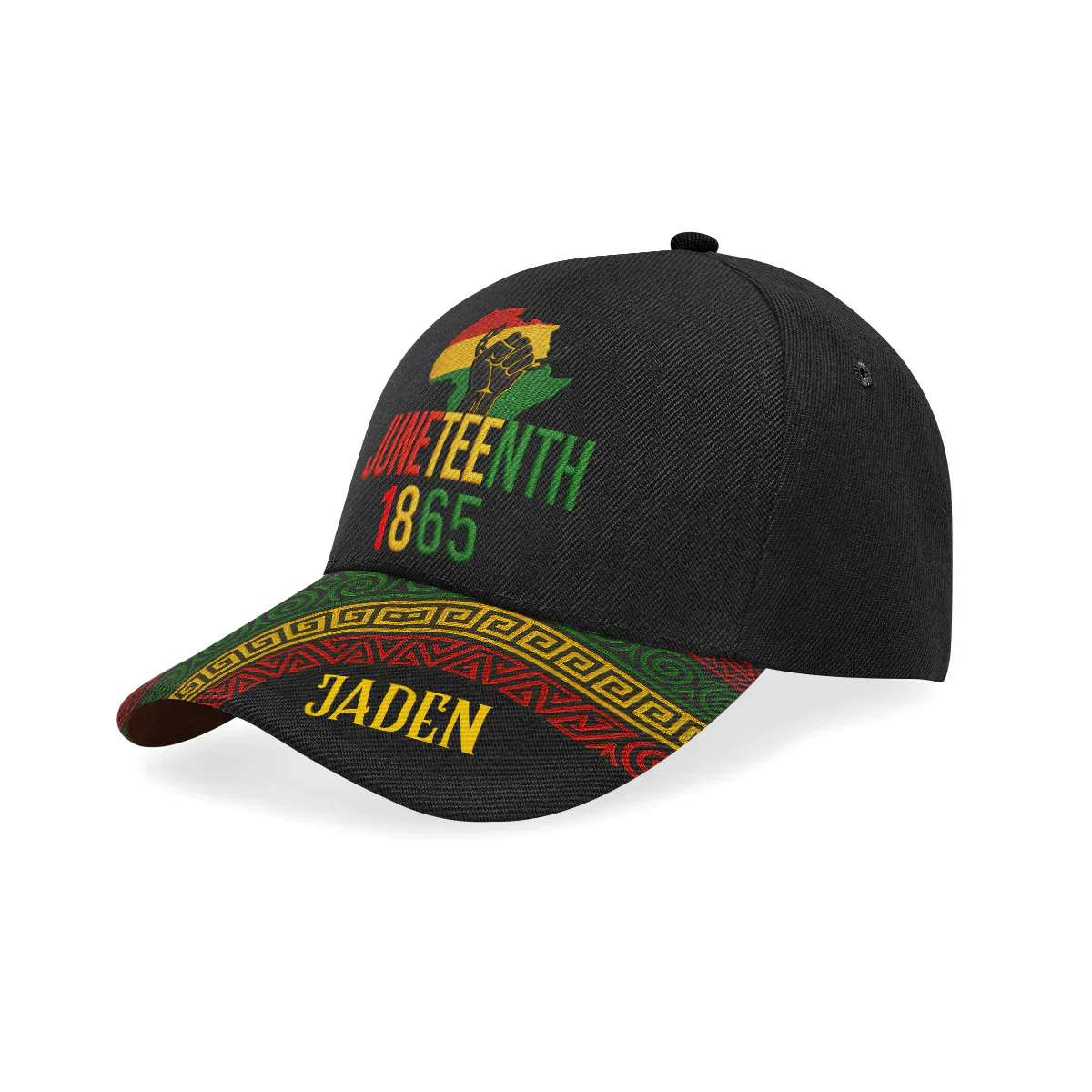 Breaking Every Chain - Personalized Classic Cap - Juneteenth, Black Pride - Image 4